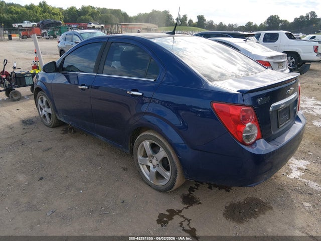 Aukcja sprzedaży 2014 Chevrolet Sonic Ltz Auto, vin: 1G1JE5SBXE4176368, numer aukcji: 45281855