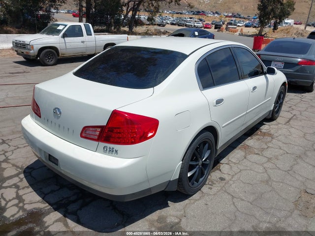 2004 Infiniti G35x მანქანა იყიდება აუქციონზე, vin: JNKCV51F24M708925, აუქციონის ნომერი: 45281865