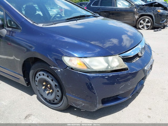 2009 Honda Civic Vp მანქანა იყიდება აუქციონზე, vin: 2HGFA16369H510149, აუქციონის ნომერი: 45281882