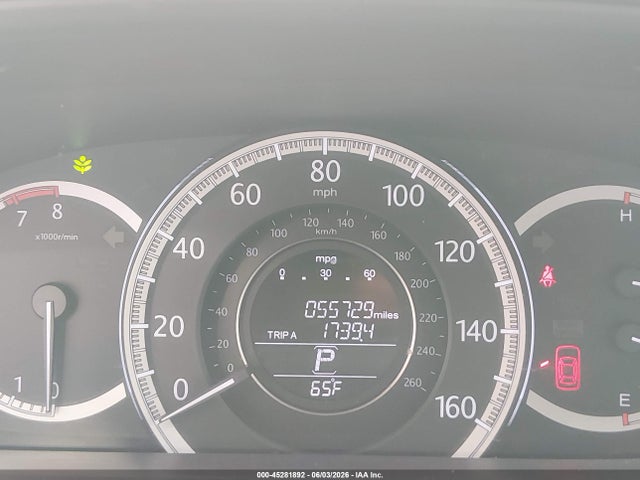 Продажа на аукционе авто 2014 Honda Accord Ex, vin: 1HGCR2F7XEA045582, номер лота: 45281892