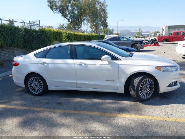 2014 Ford Fusion Hybrid Titanium მანქანა იყიდება აუქციონზე, vin: 3FA6P0RU8ER203534, აუქციონის ნომერი: 45281928