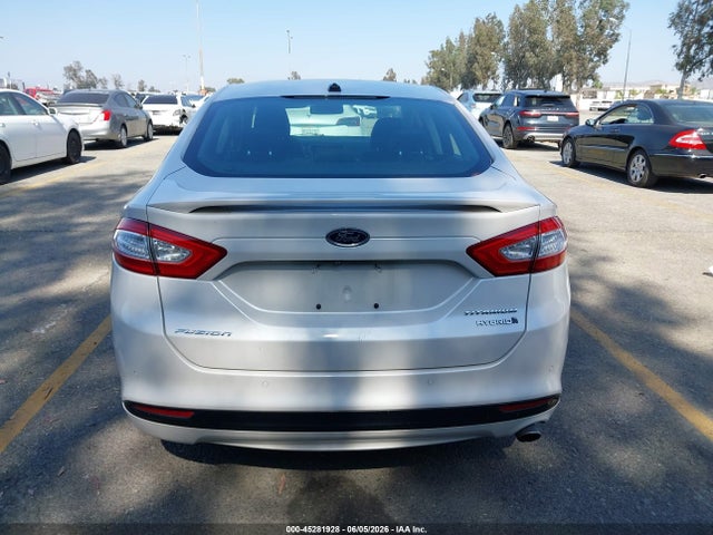 2014 Ford Fusion Hybrid Titanium მანქანა იყიდება აუქციონზე, vin: 3FA6P0RU8ER203534, აუქციონის ნომერი: 45281928