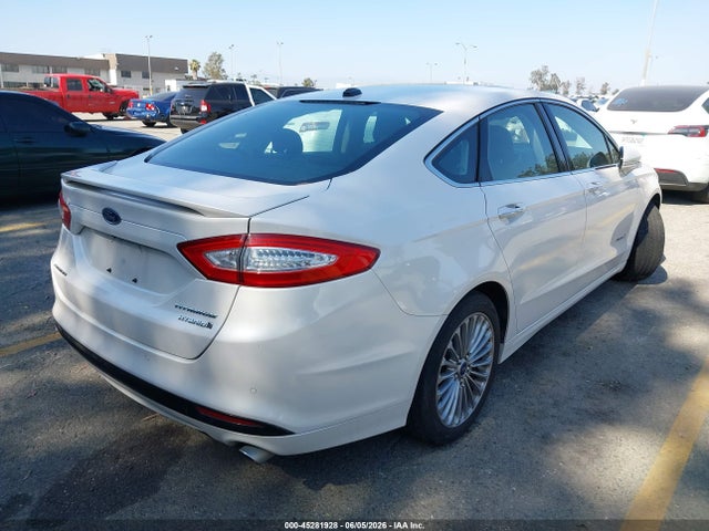 2014 Ford Fusion Hybrid Titanium მანქანა იყიდება აუქციონზე, vin: 3FA6P0RU8ER203534, აუქციონის ნომერი: 45281928