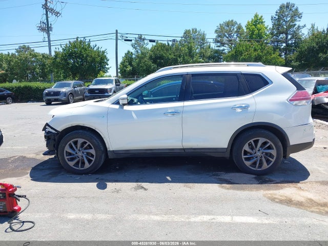 Продажа на аукционе авто 2016 Nissan Rogue Sl, vin: 5N1AT2MT7GC838641, номер лота: 45281930