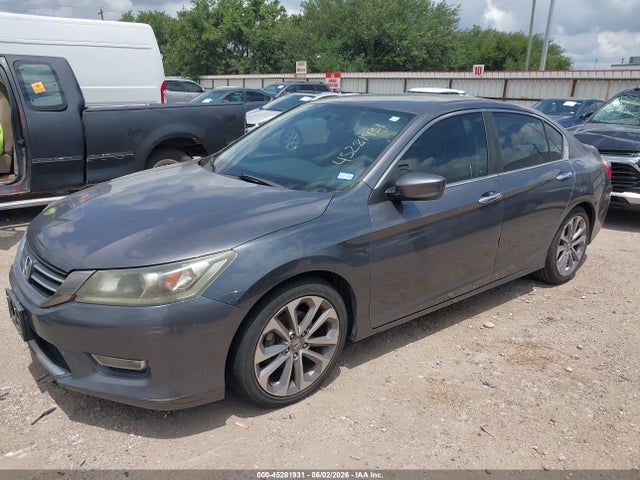 45281931 :رقم المزاد ، 1HGCR2F50DA055664 vin ، 2013 Honda Accord Sport مزاد بيع