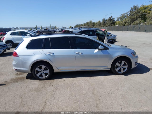 45281974 :رقم المزاد ، 3VWCA7AU3FM511130 vin ، 2015 Volkswagen Golf Sportwagen Tdi S 4-door مزاد بيع