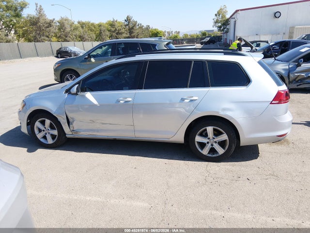 45281974 :رقم المزاد ، 3VWCA7AU3FM511130 vin ، 2015 Volkswagen Golf Sportwagen Tdi S 4-door مزاد بيع