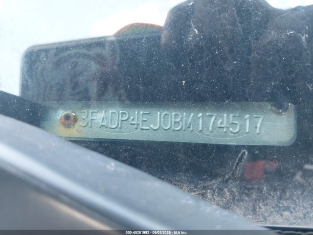Продажа на аукционе авто 2011 Ford Fiesta Se, vin: 3FADP4EJ0BM174517, номер лота: 45281992