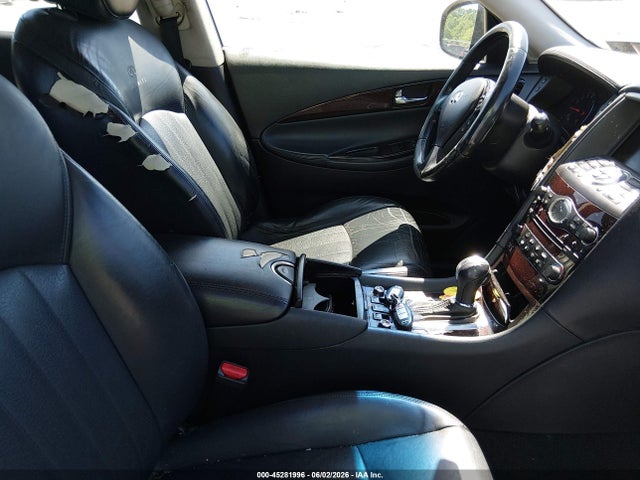 45281996 :رقم المزاد ، JN1AJ0HR5AM754268 vin ، 2010 Infiniti Ex35 Journey مزاد بيع