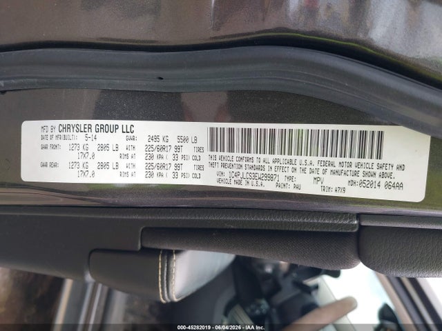Jeep Cherokee Latitude 2014 1C4PJLCS3EW299871 Image 9