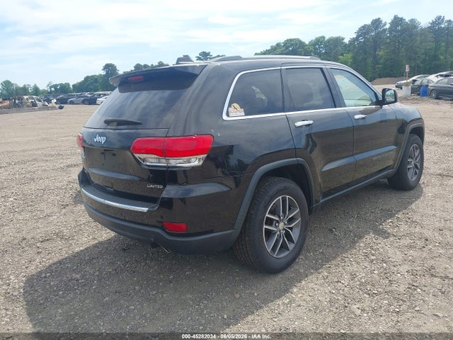 2018 Jeep Grand Cherokee Limited 4x4 მანქანა იყიდება აუქციონზე, vin: 1C4RJFBG0JC449762, აუქციონის ნომერი: 45282034