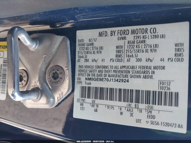 Ford Transit Connect Xl 2018 NM0GE9E70J1342924 Image 9