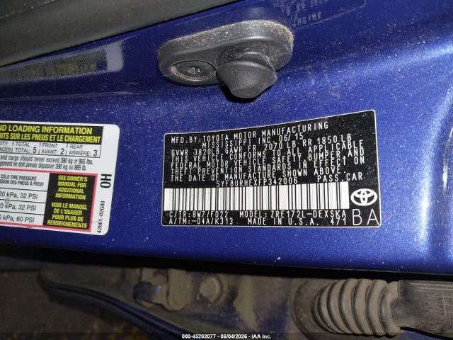 Toyota Corolla S Plus 2015 5YFBURHEXFP342006 Image 9