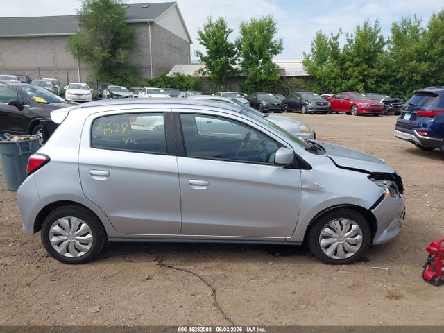 2021 Mitsubishi Mirage Carbonite Edition/es/le მანქანა იყიდება აუქციონზე, vin: ML32AUHJ7MH007824, აუქციონის ნომერი: 45282093