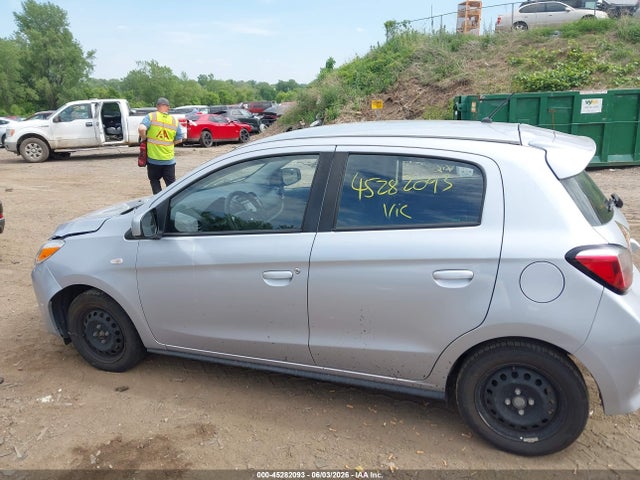 2021 Mitsubishi Mirage Carbonite Edition/es/le მანქანა იყიდება აუქციონზე, vin: ML32AUHJ7MH007824, აუქციონის ნომერი: 45282093