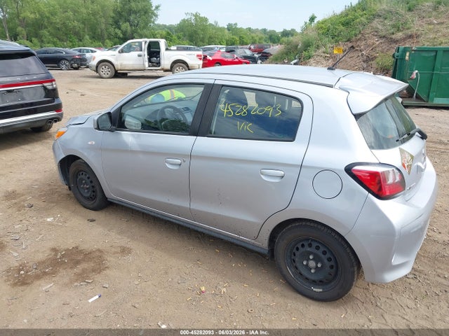 2021 Mitsubishi Mirage Carbonite Edition/es/le მანქანა იყიდება აუქციონზე, vin: ML32AUHJ7MH007824, აუქციონის ნომერი: 45282093