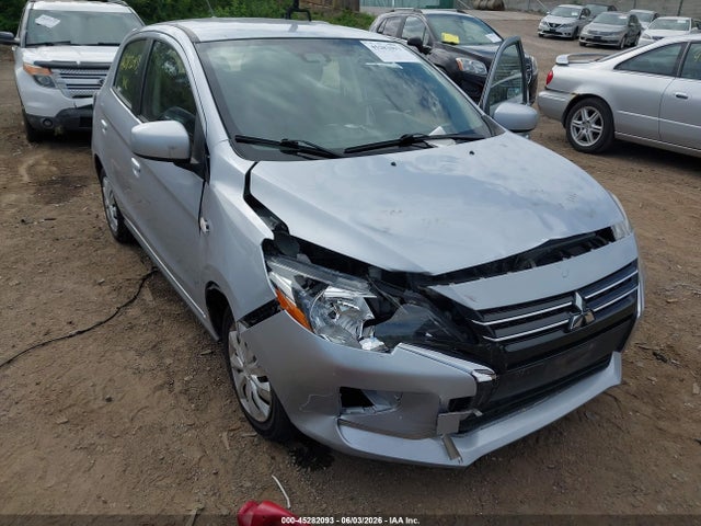 2021 Mitsubishi Mirage Carbonite Edition/es/le მანქანა იყიდება აუქციონზე, vin: ML32AUHJ7MH007824, აუქციონის ნომერი: 45282093