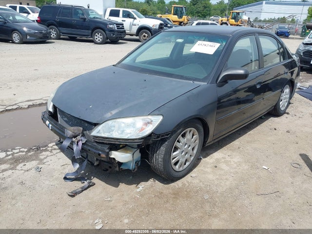 Aukcja sprzedaży 2005 Honda Civic Lx, vin: 2HGES16555H581721, numer aukcji: 45282305