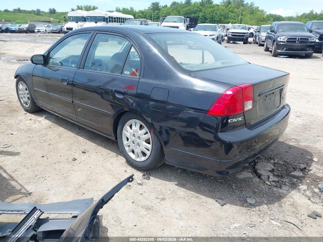Aukcja sprzedaży 2005 Honda Civic Lx, vin: 2HGES16555H581721, numer aukcji: 45282305