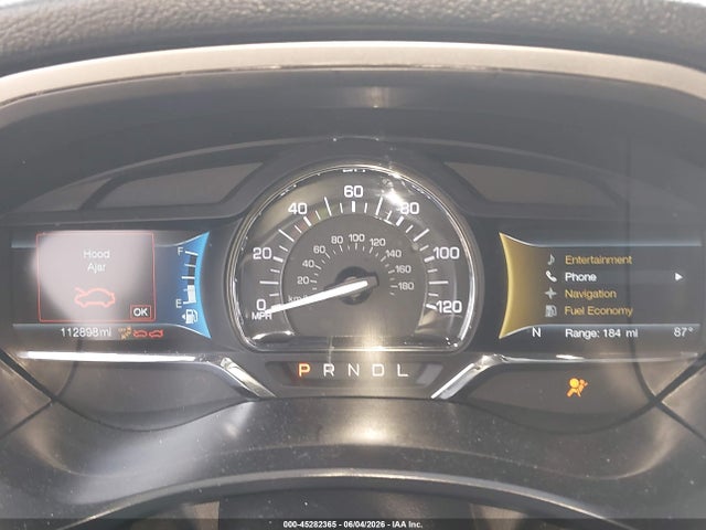 45282365 :رقم المزاد ، 3LN6L5LU9LR603431 vin ، 2020 Lincoln Mkz Hybrid Reserve مزاد بيع