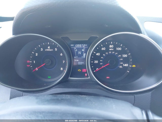 45282369 :رقم المزاد ، KMHTC6AD2DU097592 vin ، 2013 Hyundai Veloster Base W/gray مزاد بيع