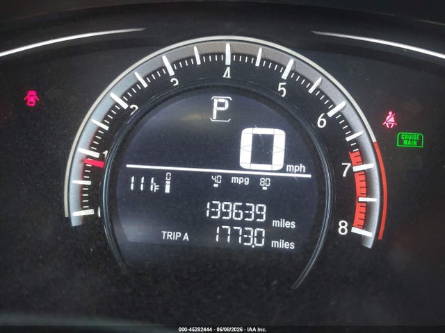 Honda Civic Lx 2016 2HGFC2F5XGH556615 Image 16
