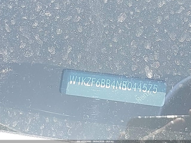 Aukcja sprzedaży 2022 Mercedes-benz Amg E 53 4matic, vin: W1KZF6BB4NB044575, numer aukcji: 45282490