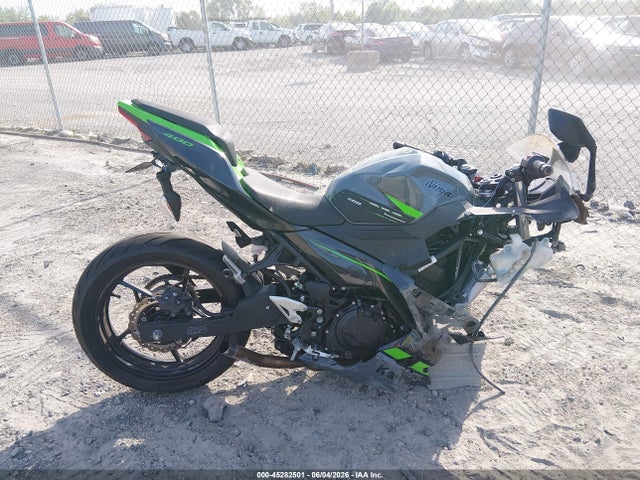 45282501 :رقم المزاد ، JKAEXKG13KDA31442 vin ، 2019 Kawasaki Ex400 مزاد بيع