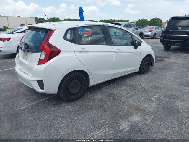 45282540 :رقم المزاد ، JHMGK5H53GX039994 vin ، 2016 Honda Fit Lx مزاد بيع