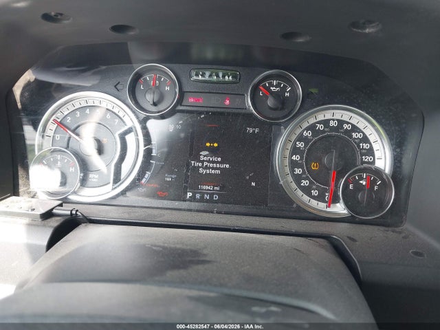 45282547 :رقم المزاد ، 1C6RR7LT8HS597644 vin ، 2017 Ram 1500 Big Horn  4x4 5'7 Box مزاد بيع