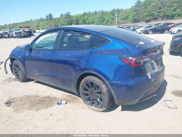 45282553 :رقم المزاد ، 7SAYGAEE4NF314416 vin ، 2022 Tesla Model Y Long Range Dual Motor All-wheel Drive مزاد بيع