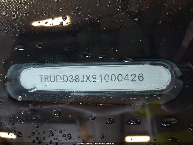 Aukcja sprzedaży 2008 Audi Tt 3.2, vin: TRUDD38JX81000426, numer aukcji: 45282639