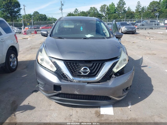 Продаж на аукціоні авто 2016 Nissan Murano S, vin: 5N1AZ2MG4GN126464, номер лоту: 45282648
