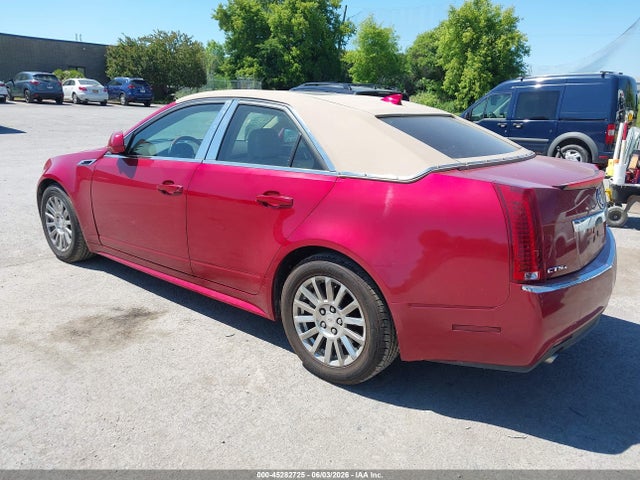 2011 Cadillac Cts Luxury მანქანა იყიდება აუქციონზე, vin: 1G6DG5EY4B0163278, აუქციონის ნომერი: 45282725