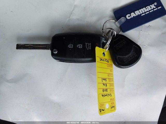 2018 Kia Soul მანქანა იყიდება აუქციონზე, vin: KNDJN2A28J7589857, აუქციონის ნომერი: 45282748