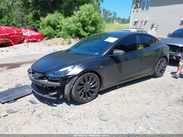 Продажа на аукционе авто 2023 Tesla Model 3 Performance Dual Motor All-wheel Drive, vin: 5YJ3E1EC7PF687500, номер лота: 45282760