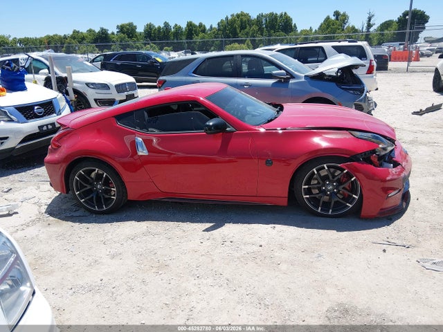 45282780 :رقم المزاد ، JN1AZ4EH4HM950952 vin ، 2017 Nissan 370z Nismo Tech مزاد بيع