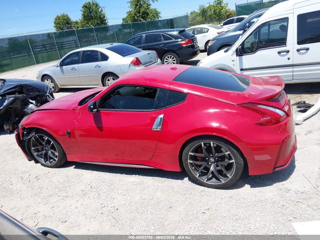 45282780 :رقم المزاد ، JN1AZ4EH4HM950952 vin ، 2017 Nissan 370z Nismo Tech مزاد بيع