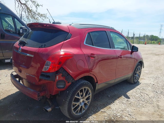 2016 Buick Encore Sport Touring მანქანა იყიდება აუქციონზე, vin: KL4CJ1SM1GB588872, აუქციონის ნომერი: 45282797