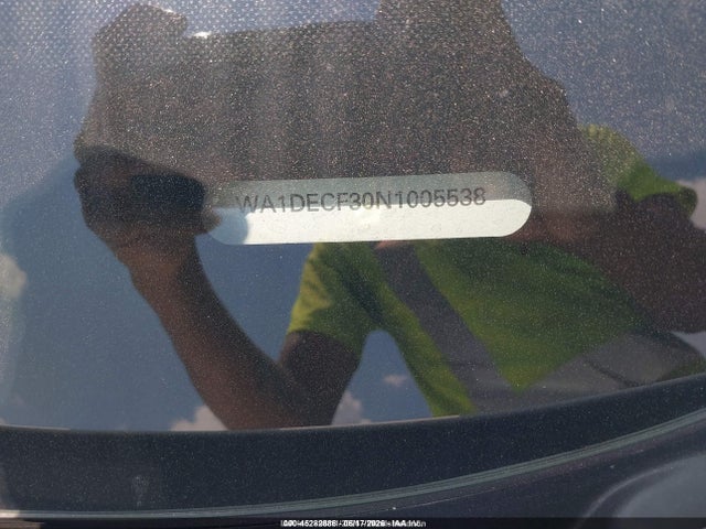 45282886 :رقم المزاد ، WA1DECF30N1005538 vin ، 2022 Audi Q3 Premium S Line 45 مزاد بيع