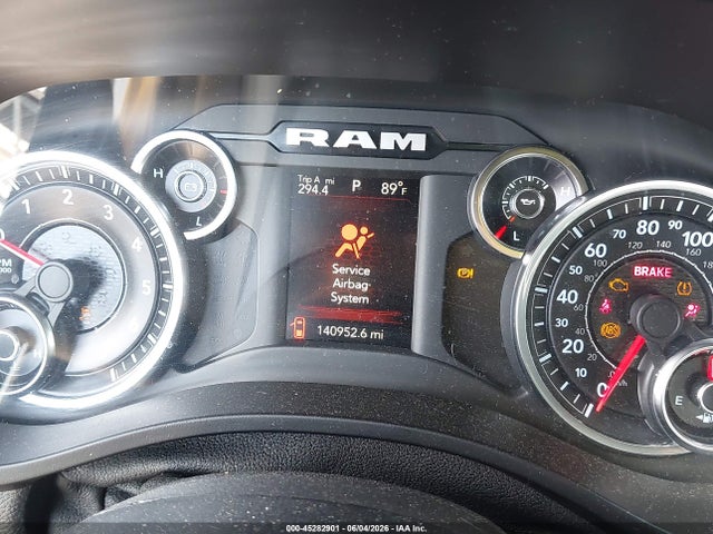 45282901 :رقم المزاد ، 1C6SRFBT4KN921918 vin ، 2019 Ram 1500 Big Horn/lone Star  4x4 6'4 Box مزاد بيع