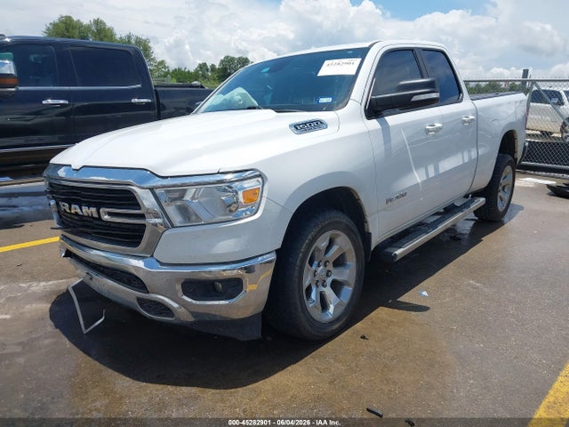 45282901 :رقم المزاد ، 1C6SRFBT4KN921918 vin ، 2019 Ram 1500 Big Horn/lone Star  4x4 6'4 Box مزاد بيع