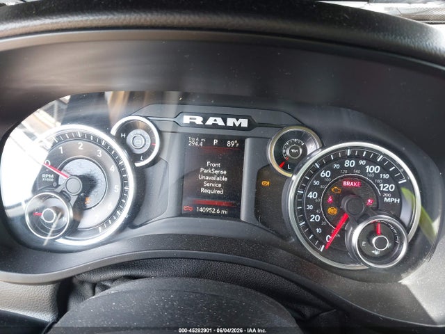 45282901 :رقم المزاد ، 1C6SRFBT4KN921918 vin ، 2019 Ram 1500 Big Horn/lone Star  4x4 6'4 Box مزاد بيع