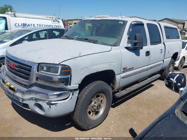 45283124 :رقم المزاد ، 1GTHK23174F122595 vin ، 2004 Gmc Sierra 2500hd Sle/slt/work Truck مزاد بيع