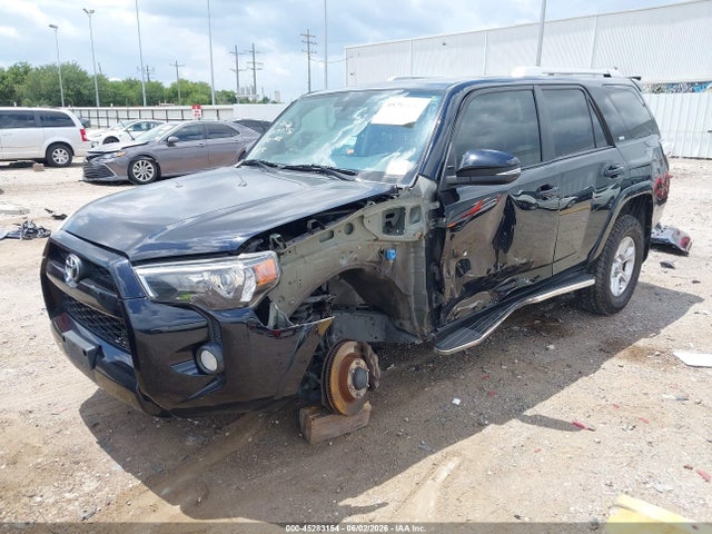 2018 Toyota 4runner Sr5 Premium მანქანა იყიდება აუქციონზე, vin: JTEBU5JR5J5493522, აუქციონის ნომერი: 45283154
