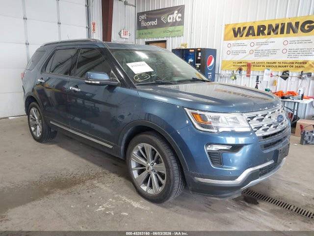 45283160 :رقم المزاد ، 1FM5K8F81JGA69991 vin ، 2018 Ford Explorer Limited مزاد بيع