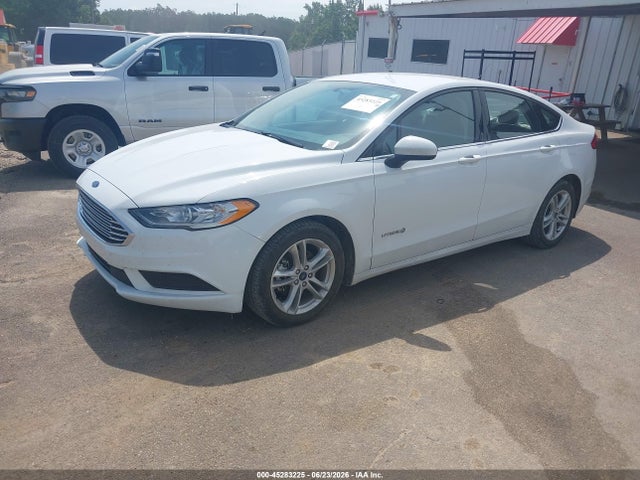 2018 Ford Fusion Hybrid S მანქანა იყიდება აუქციონზე, vin: 3FA6P0UU8JR100177, აუქციონის ნომერი: 45283225