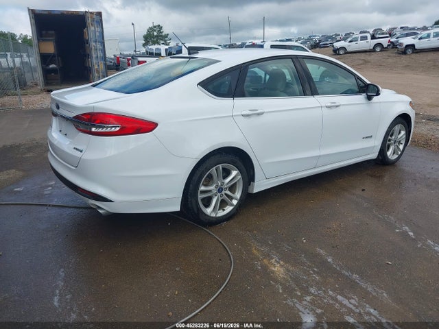 Продаж на аукціоні авто 2018 Ford Fusion Hybrid S, vin: 3FA6P0UU1JR282059, номер лоту: 45283226