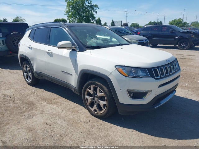 45283283 :رقم المزاد ، 3C4NJDCB1KT826398 vin ، 2019 Jeep Compass Limited 4x4 مزاد بيع