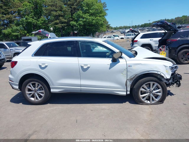 Продажа на аукционе авто 2025 Audi Q3 Premium 45 Tfsi S Line Quattro Tiptronic, vin: WA1DECF37S1092835, номер лота: 45283292